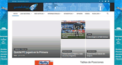 Desktop Screenshot of guatefutbol.com